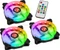Raijintek Iris 12 Rainbow A-RGB, LED-Steuerung, Fernbedienung, 120mm, 3er-Pack Vorschaubild