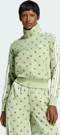 adidas Satin Polka Dots TT Track Top Trainingsjacke magic lime (Damen)