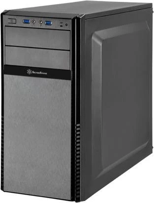 SilverStone Precision PS11 schwarz, schallgedämmt