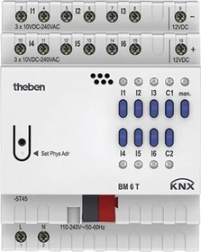 Theben BM 6 T KNX 6-fach, 4TE REG, Binäreingang (4940230)