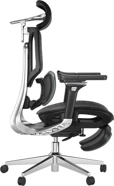 Hbada E3 Pro Ergonomischer Bürostuhl mit Fußstütze, schwarz