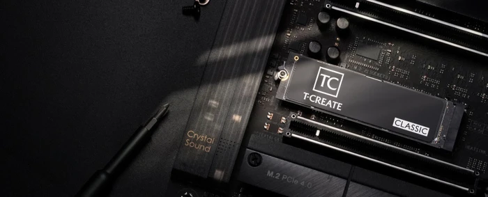 TeamGroup T-Create Classic PCIe 4.0 DL SSD 1TB, M.2 2280 / M-Key / PCIe 4.0 x4