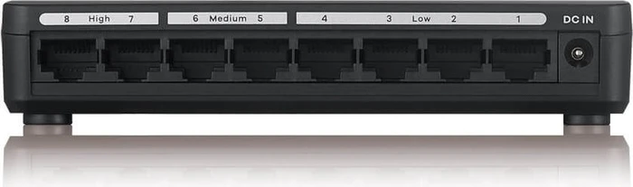 Zyxel GS-100 Desktop Gigabit Switch, 8x RJ-45