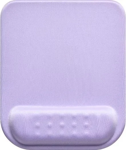 Powerton ERGO Pastel Edition Mauspad mit Handauflage, 250x210mm, violett