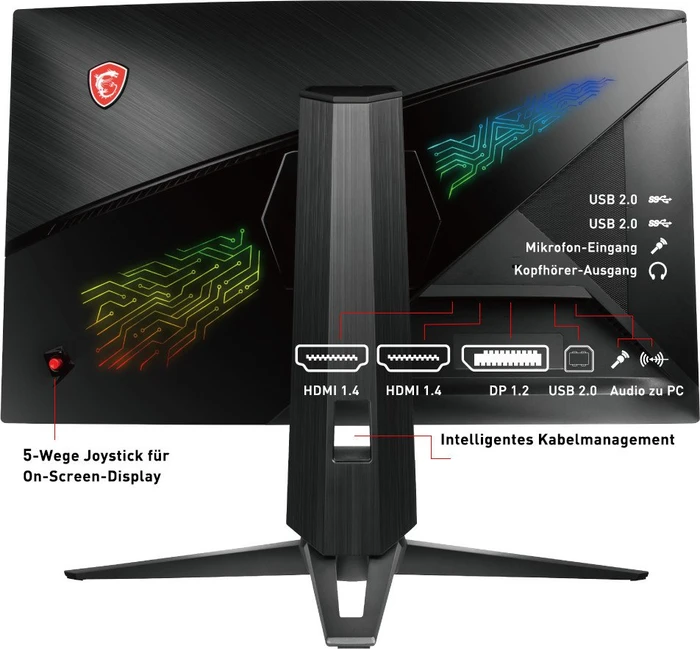 MSI Optix MPG27C, 2 Jahre Garantie, 27"