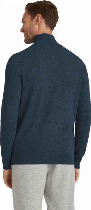 Falke Luxury Troyer Pullover space blue (Herren)