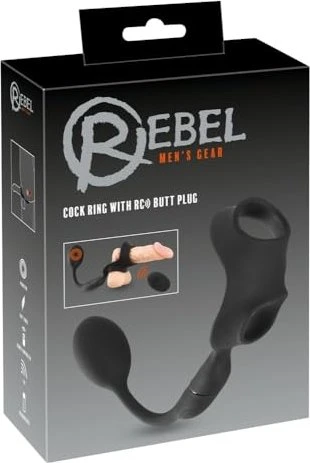 You2Toys Rebel Cock Ring RC with Plug