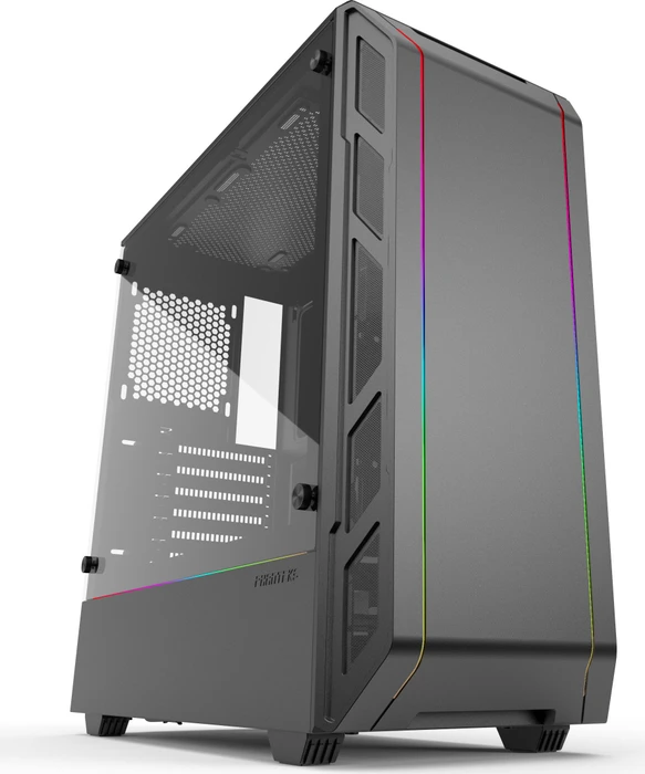 Phanteks Eclipse P350X schwarz, Glasfenster