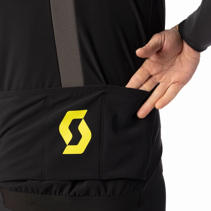 Scott RC Pro Warm Trikot langarm schwarz (Herren)
