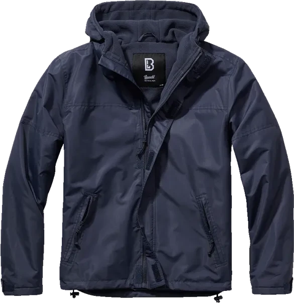Brandit Windbreaker Frontzip Jacke navy (Herren)