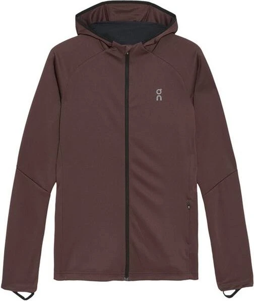 On Climate Zip Hoodie Laufjacke mulberry (Damen)