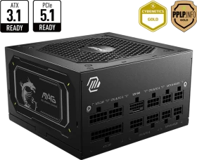 MSI MAG A850GL PCIE5 II 850W, ATX 3.1