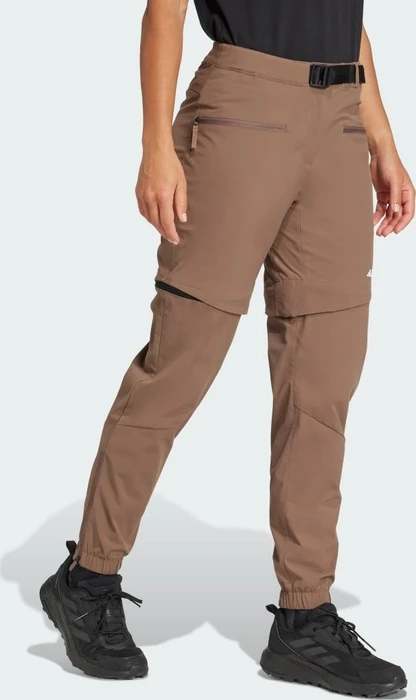 adidas Utilitas Hiking Zip-Off Hose lang earth strata (Damen)