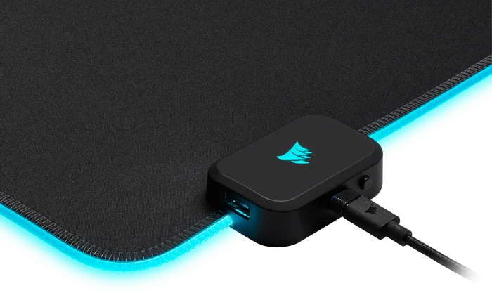 Corsair MM700 RGB Extended Mouse Pad, 930x400mm, schwarz
