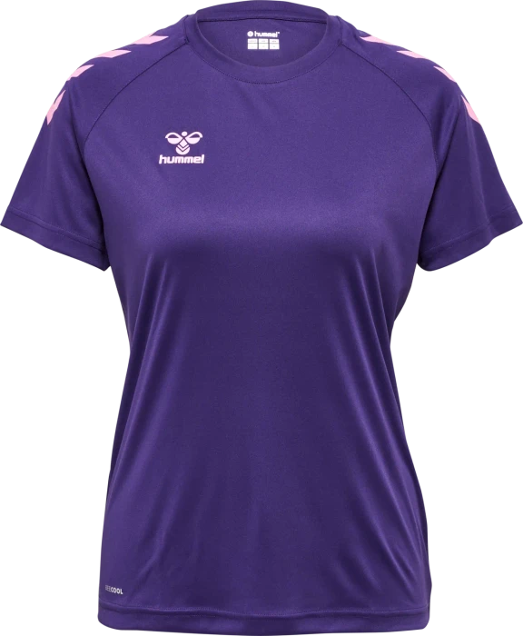 hummel Core XK Funktionsshirt kurzarm acai (Damen)