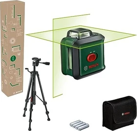 Bosch DIY UniversalLevel 360 Batterie-Kreuzlaser inkl. Tasche + Zubehör