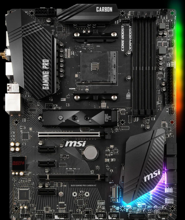 MSI B450 Gaming Pro Carbon AC (AMD AM4)