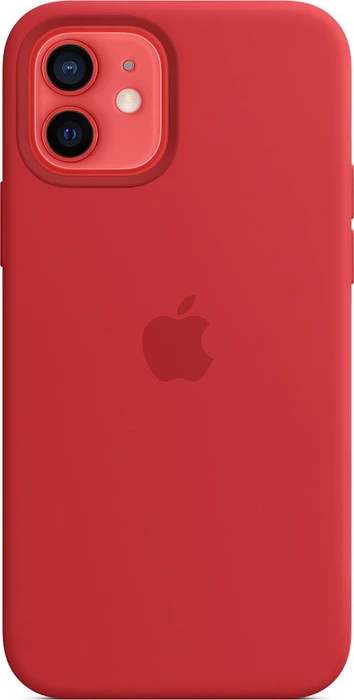Apple Silikon Case mit MagSafe für iPhone 12/iPhone 12 Pro rot