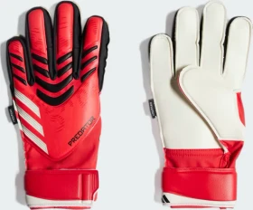 adidas Predator Match Fingersave Torwarthandschuhe pure ruby/lucid red/black (Junior)