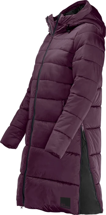 Jack Wolfskin Eisbach Funktionsmantel berry jam (Damen)