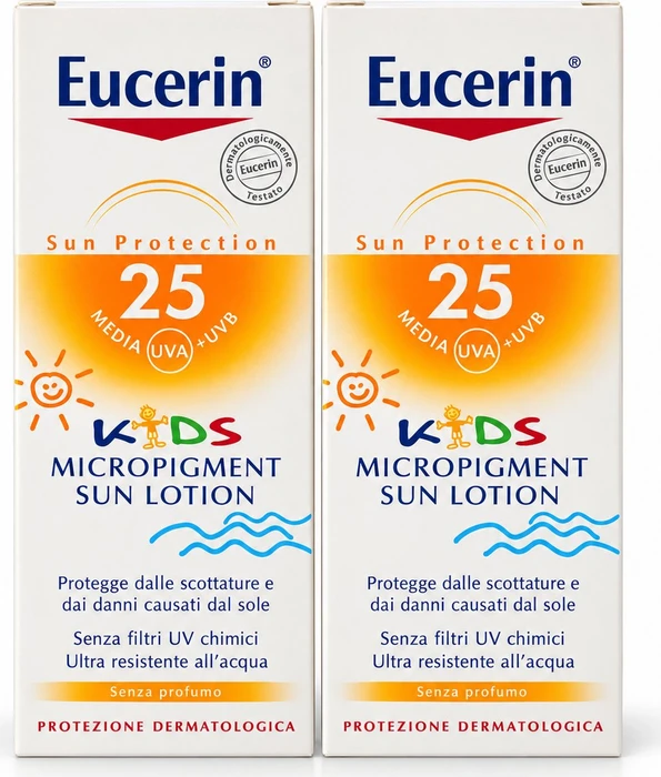 Eucerin Kids Micropigment Sun Lotion Sonnenlotion LSF25, 150ml