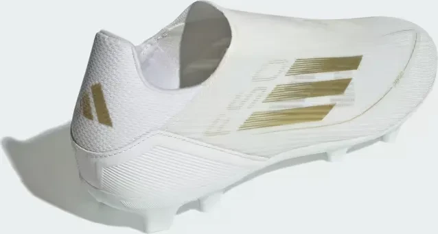 adidas F50 League Laceless FG/MG cloud white/gold metallic