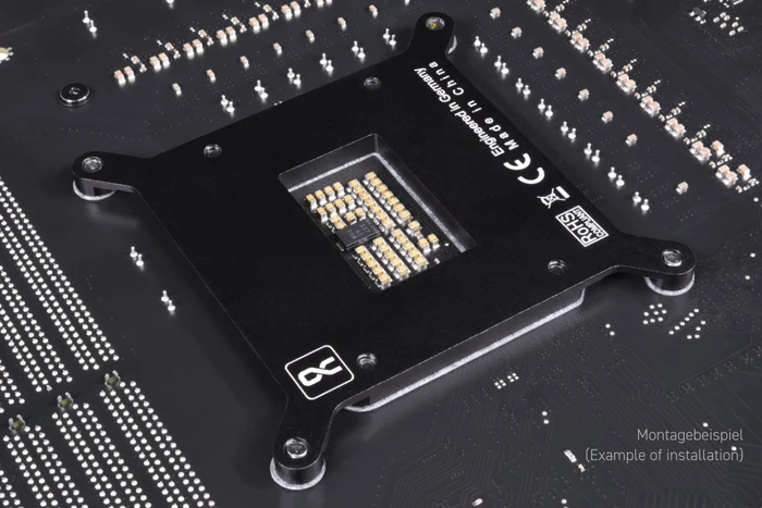 Alphacool Apex Backplate XPX/Eisbaer LGA1700 Metall Full Cover