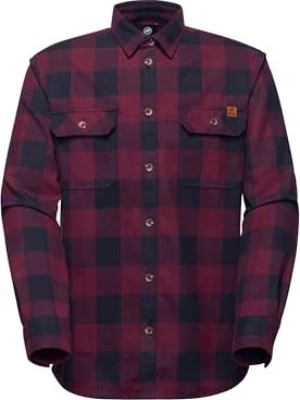 Mammut Tamaro Hemd langarm vin/black (Herren)