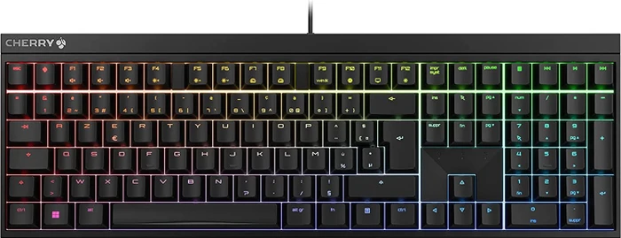 Cherry MX 2.0 S, schwarz, LEDs RGB, MX RGB RED, USB, FR