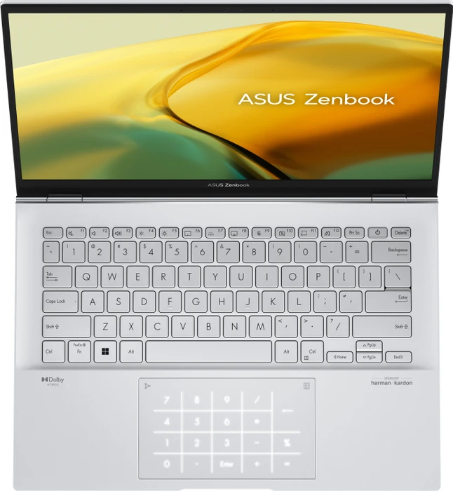 ASUS ZenBook 14 OLED UX3402VA-KM706W, Foggy Silver, Core i9-13900H, 16GB RAM, 1TB SSD, DE
