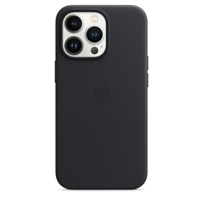 Apple Leder Case mit MagSafe für iPhone 13 Pro Mitternacht