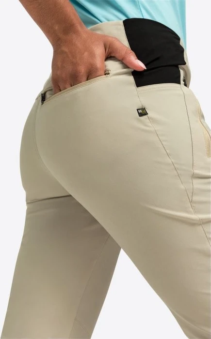 Maier Sports Latit Slim Vario Hose lang brown rice (Damen)