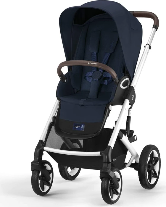Cybex Talos S Lux Silver Frame ocean blue