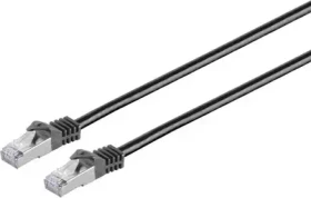 MicroConnect Patchkabel, Cat7/Cat6a, S/FTP, RJ-45/RJ-45, 7.5m, schwarz