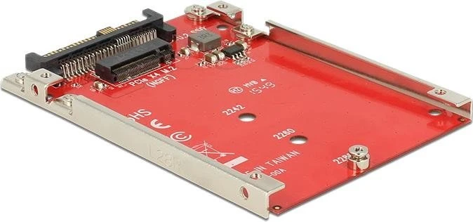 DeLOCK U.2 2.5" -> M.2 PCIe