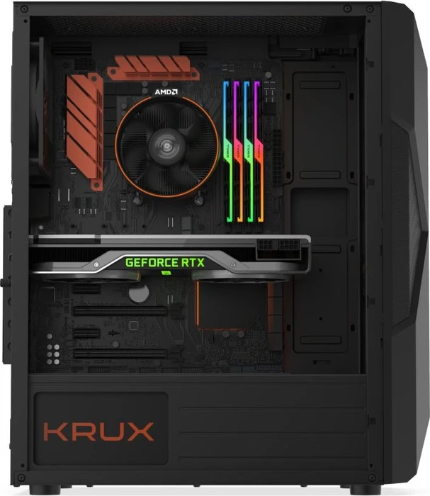 Krux Astral, Glasfenster
