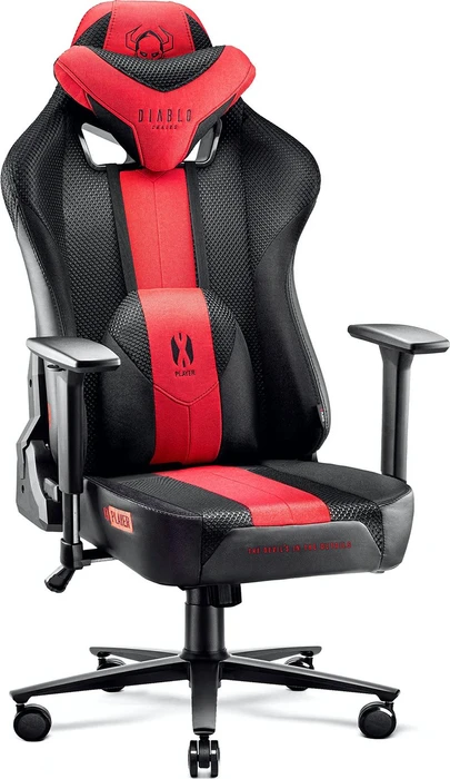 Diablo Chairs X-Player 2.0 Kids Gamingstuhl, schwarz/rot