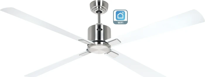 CasaFan Eco Neo III 152 BN-WE/LG WiFi Deckenventilator wenge/silber/chrom