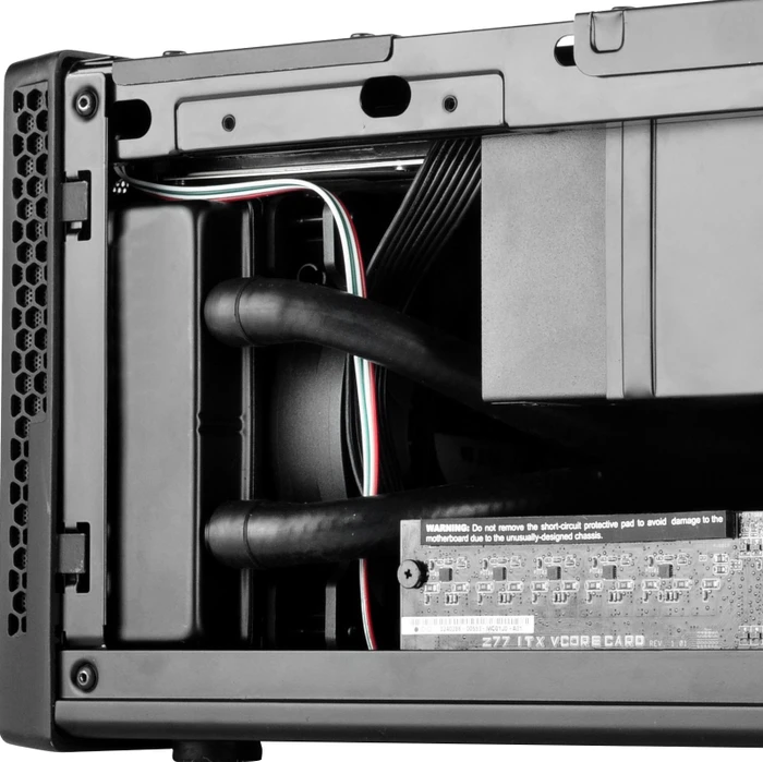 SilverStone Sugo SG13B, USB-C, schwarz, Mini-ITX