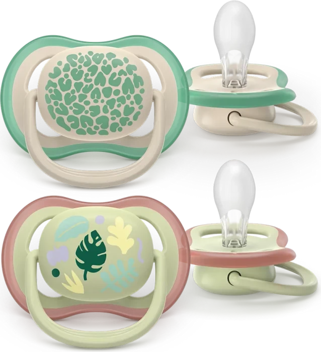 Philips Avent SCF087 Ultra Air Beruhigungsschnuller, Silikon, 6-18M