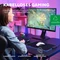 Trust Gaming GXT 923W YBAR Wireless Gaming Mouse weiß/schwarz, USB Vorschaubild