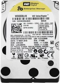 Western Digital WD VelociRaptor 600GB, 24/7, 2.5" / SATA 6Gb/s