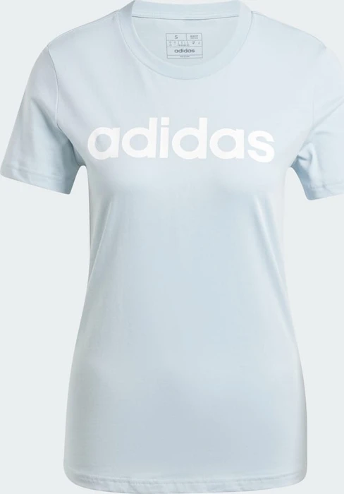 adidas Loungewear Essentials Slim Logo T-Shirt kurzarm wonder blue (Damen)