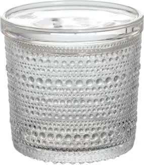 Iittala Kastehelmi Glas rund klar Aufbewahrungsbehälter 11.6cm