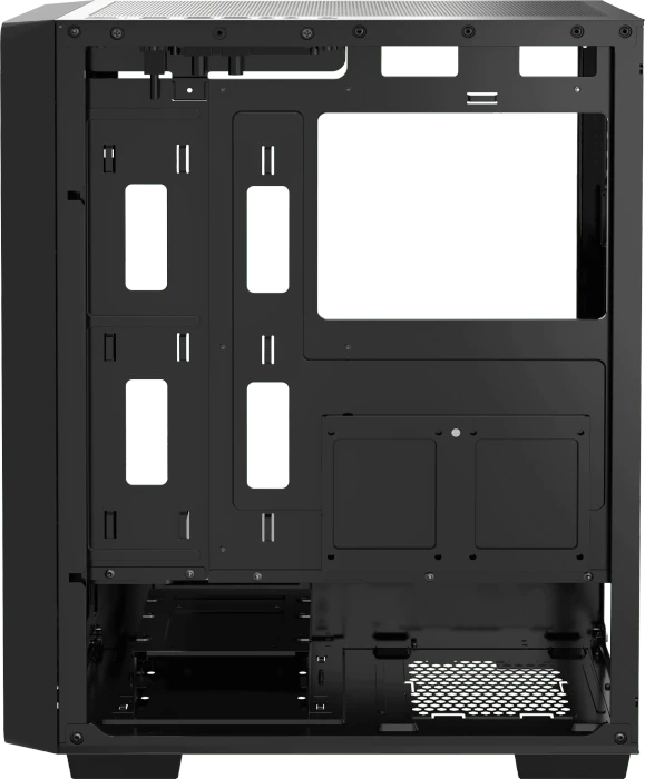Ocypus Gamma C60, schwarz, Glasfenster