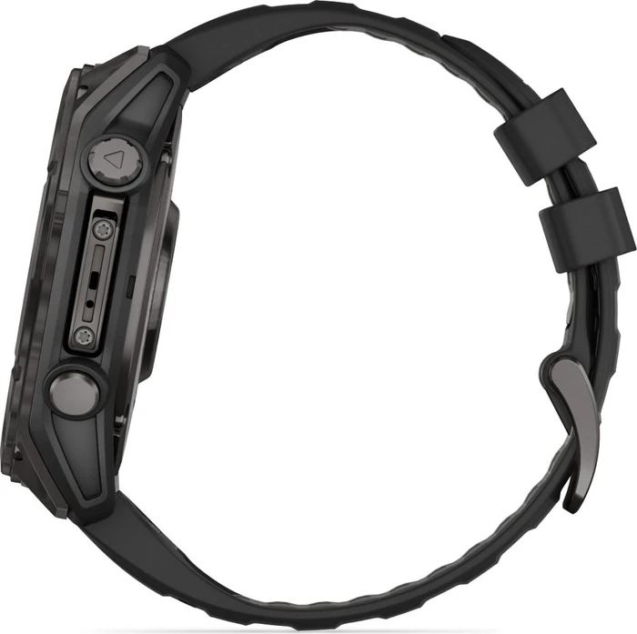 Garmin Fenix 8 51mm Sapphire carbon grey/black-pebble grey silicone