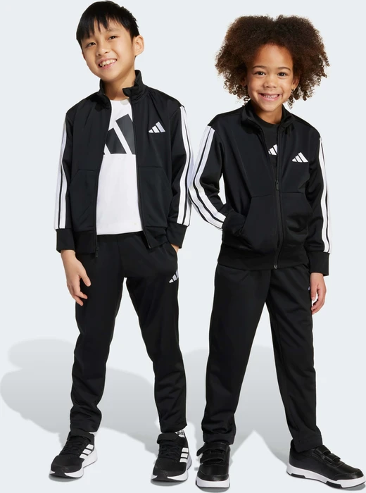 adidas Essentials Climacool Kids Trainingsanzug schwarz/weiß (Junior)