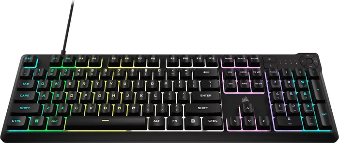 Corsair Gaming K55 CORE RGB, schwarz, USB, US