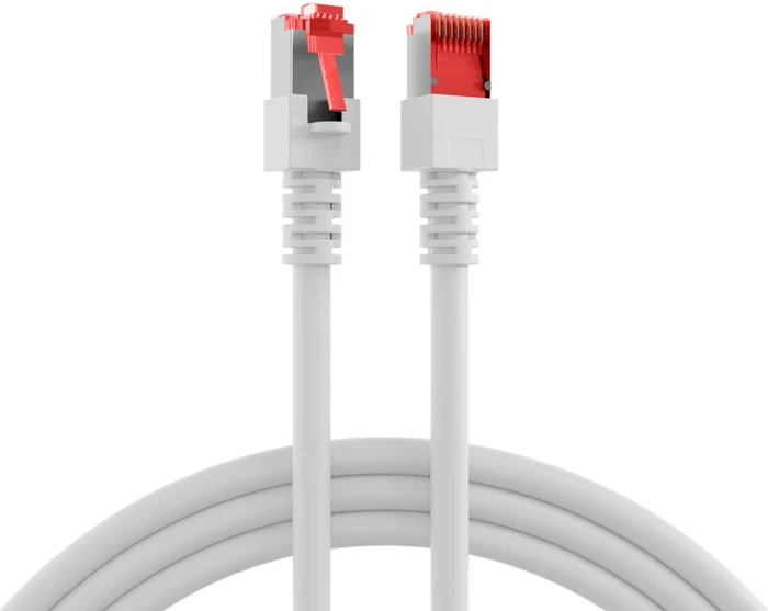 EFB Elektronik Patchkabel, Cat6, S/FTP, RJ-45/RJ-45, 40m, weiß