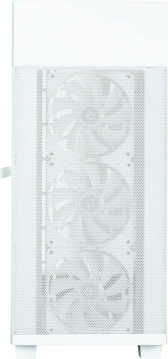 Zalman S5 Neo White, weiß, Glasfenster